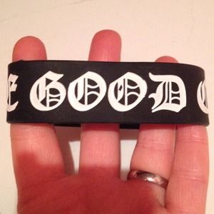 Good Charlotte rubber bracelet