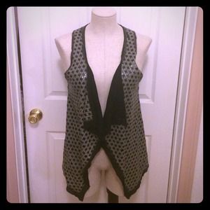 Rozae Nichols sequin vest