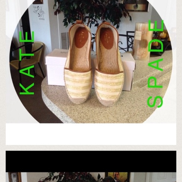 Kate spade slip ons