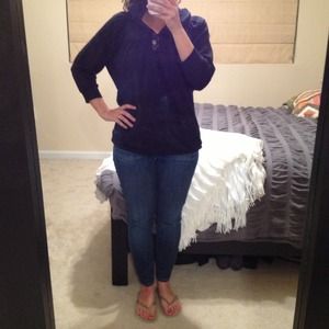 Navy lightweight sweatshirt