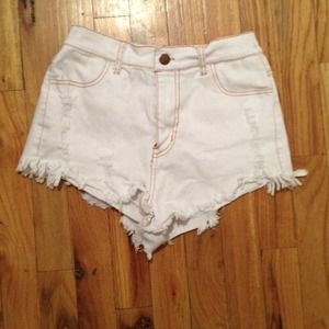 High waisted shorts