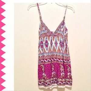 🚨🎉REDUCEDx2🎉🚨  Printed Top / Baby Doll Dress