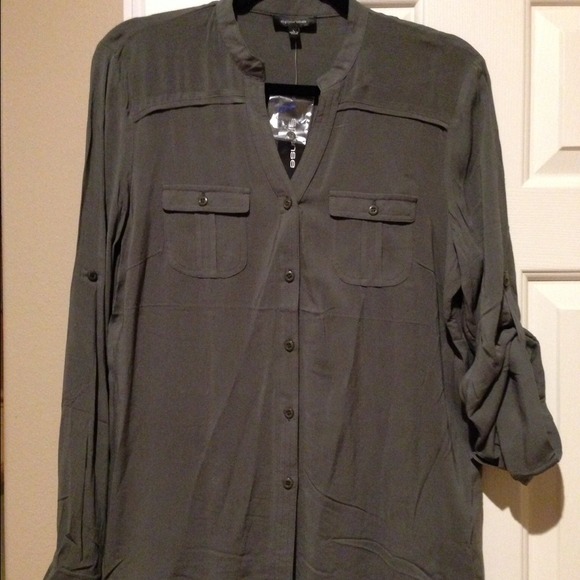Blouse green military/olive color