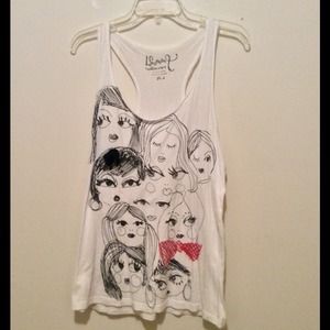 Graphic Print Tank Top