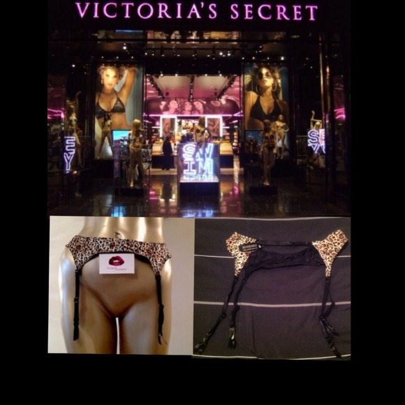 NWT 💋SEXY💋 VS LEOPARD PRINT/BLACK GIRDLE BELT
