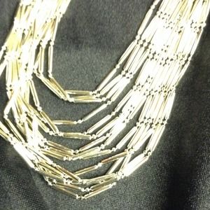 Sparkling chain necklace