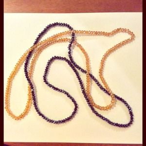 🚨🎉REDUCED🎉🚨 Gold & Black Bead Necklaces