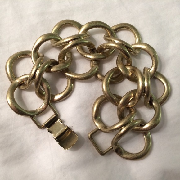 Chunky Gold Bracelet