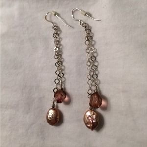 Dangly earrings