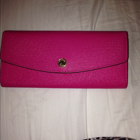 Michael Kors Colorblock Saffiano Wallet