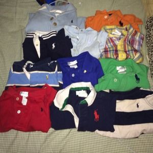 11 polo baby clothes bundle