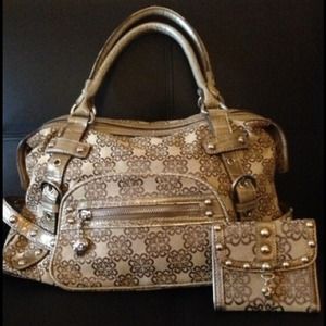 ✂️PRICE CUT!✂️Kathy Van Zeeland Bag and Wallet