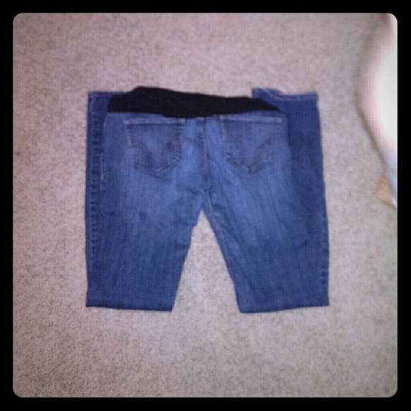 Maternity jeans.
