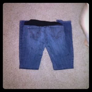 Maternity jeans.