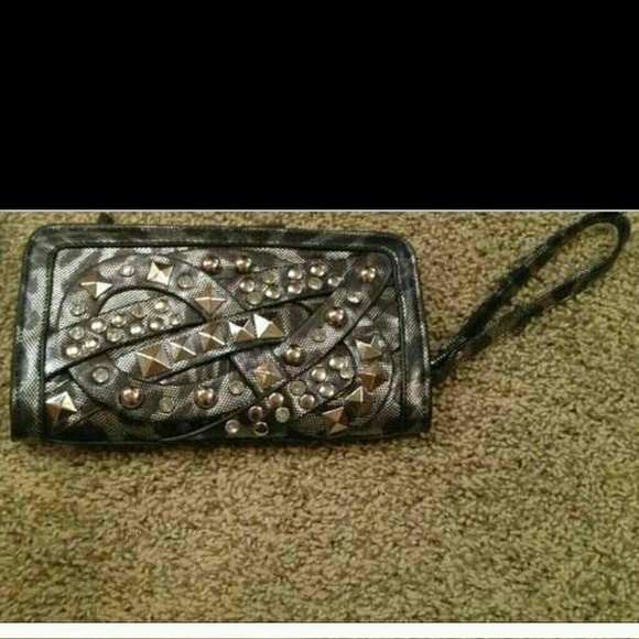 ON SALE!! Studded Clutch Wallet