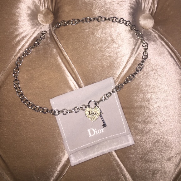 Dior Jewelry - Authentic heart Dior Necklace.