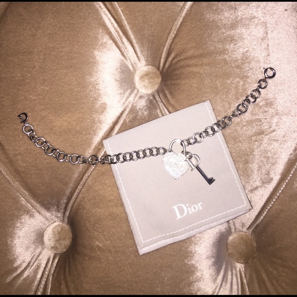 Dior Jewelry - Dior heart sterling silver bracelet