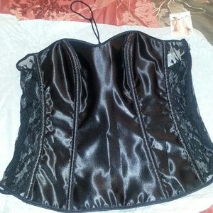 Sexy lace and flirty bustier