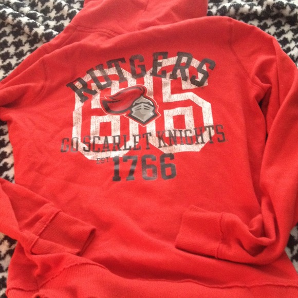 Victorias Secret pink Rutgers hoodie!