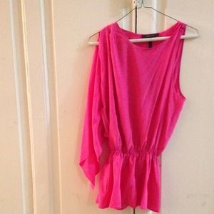 Pink BCBG size Medium top with belt!!