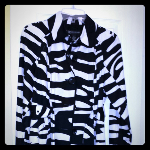 Coat  zebra print