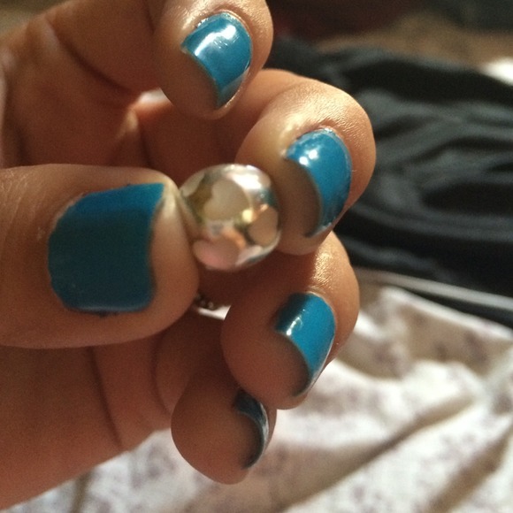 Mother of pearl heart pandora charm