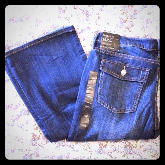 Banana Republic Modern Bootcut Jeans
