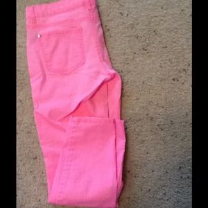 Forever 21 size 31 hot pink skinny jeans