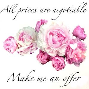 All prices are negotiable!