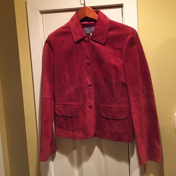 Suede rust jacket