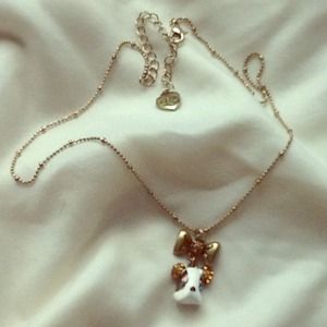Cute Dog Necklace by Betsey Johnson