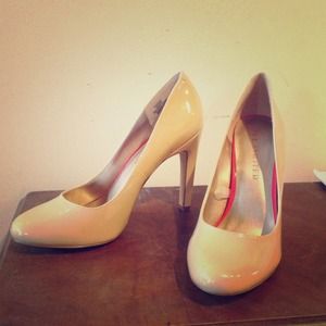 Patent nude pumps BRAND NEW