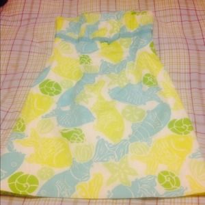 RESERVED Lilly Pulitzer strapless