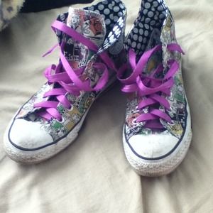 Converse Comic Book High Tops