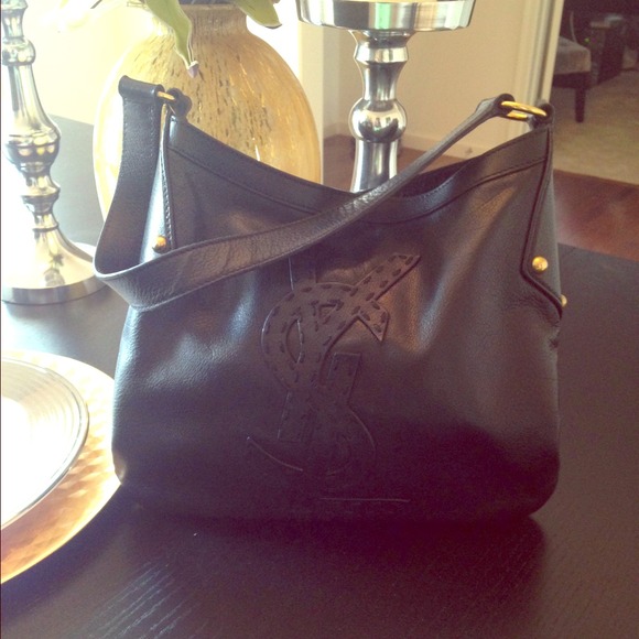 Yves Saint Laurent Vintage Logo Shoulder Bag