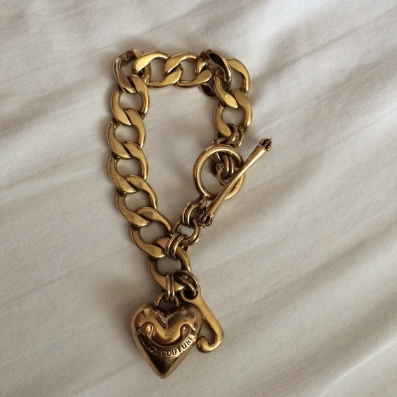 Juicy Couture gold charm bracelet