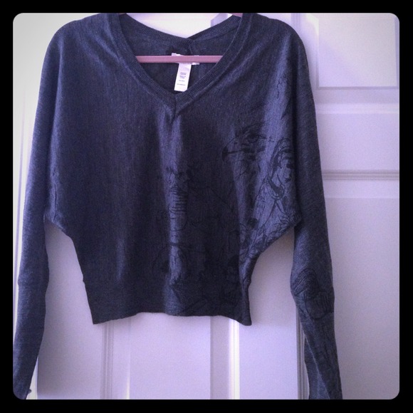Graphic Dolman Sweater