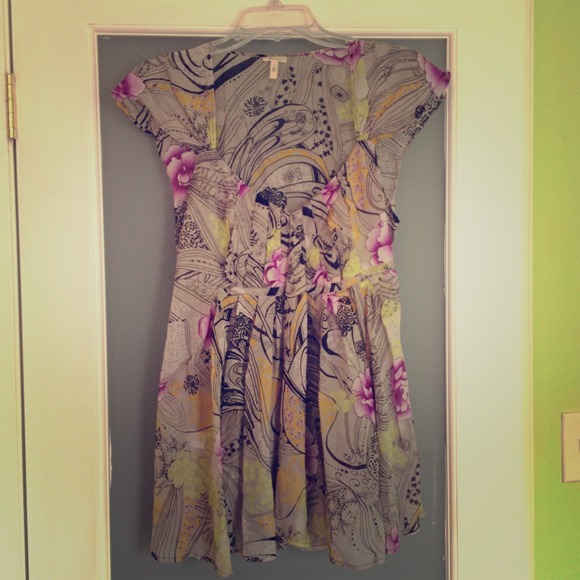 Floral & paisley print top (Size L)