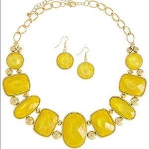 Beautiful Lemon Yellow Necklace