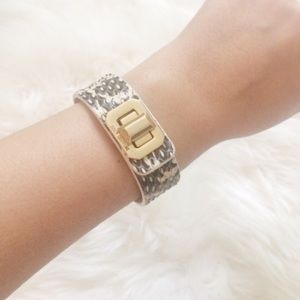 Juicy Couture- Faux Snake Skin Bracelet
