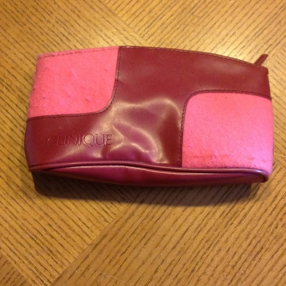 Clinique make up bag