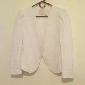 [Reduced] Urban Outfitters Puff-Sleeve Open Blazer