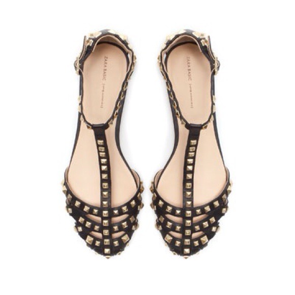 Zara Shoes - ZARA studded sandals(ON HOLD)