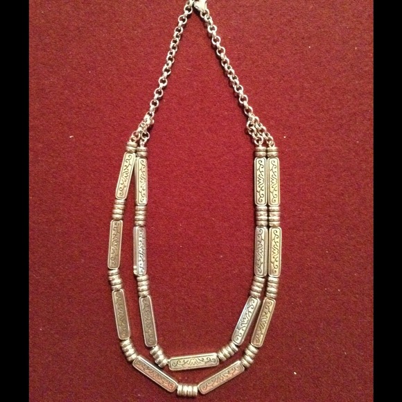 💗Brighton Double Chain Necklace✂️✂️