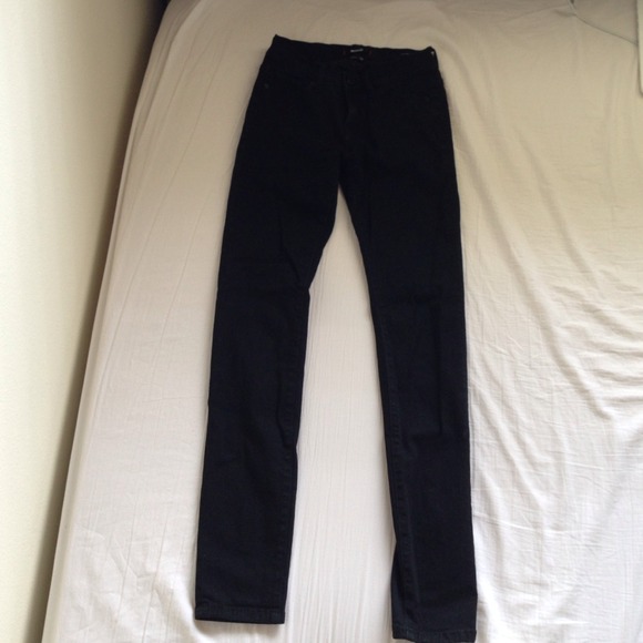 BDG Mid Rise Cigarette Ankle Black 25W 30L - Picture 4 of 4