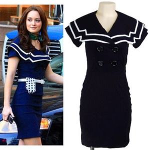 Blue Nautical Dress