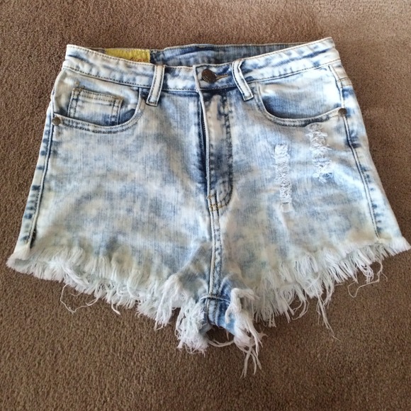 High waist shorts