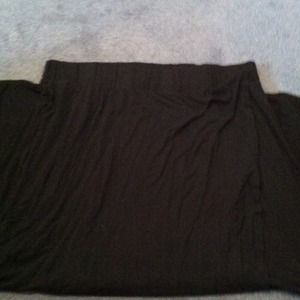 **** Bundled**** long black maternity skirt