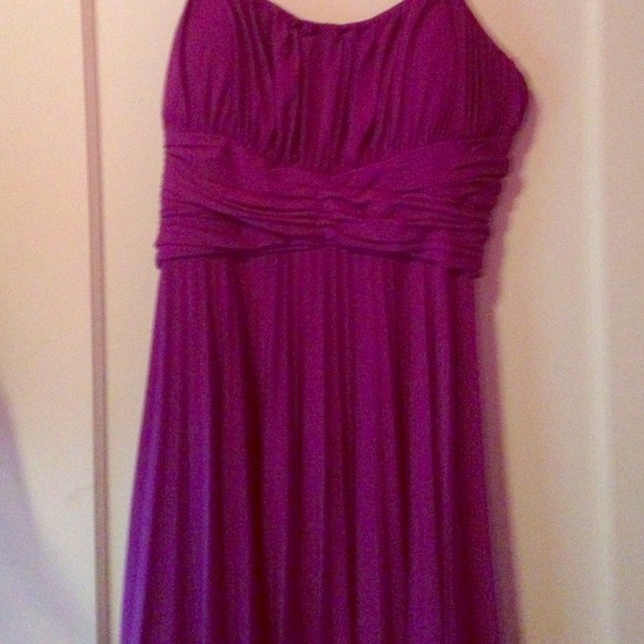 * DISCOUNTED* Purple short bridesmaid dress!