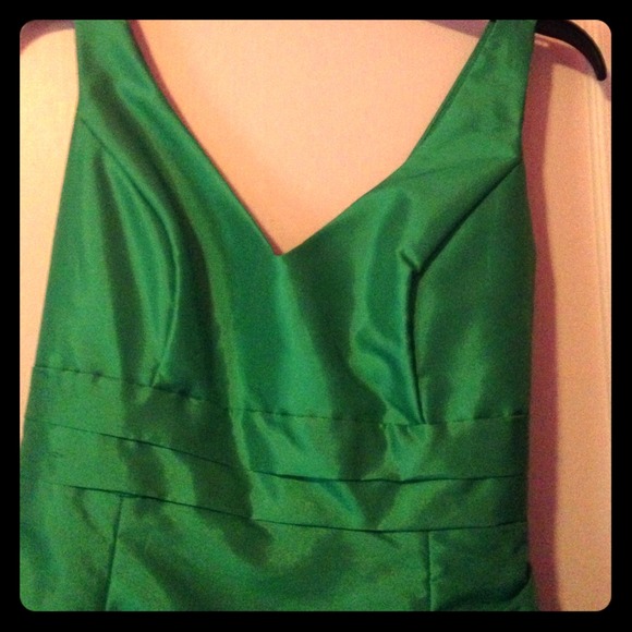 * DISCOUNTED* Green bridesmaids dress!